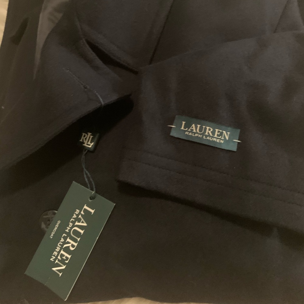 Dark Navy Ralph Lauren Overcoat